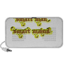 Smart man Smart maind yellow Notebook Speakers