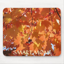 SMART MOM! Mousepad Gift Autumn Leaves Mouse pads