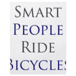 Smart People Ride Bicycles Full Color Flyer