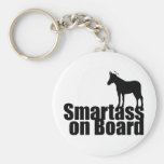 Smartass On Board Keychain