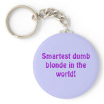 Smartest dumb blonde in the world!