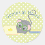 Smarty Mouse Stickers
