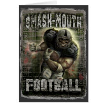 Smash-Mouth Football Card