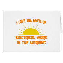 Smell of Electrical Work in the Morning
