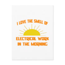 Smell of Electrical Work in the Morning