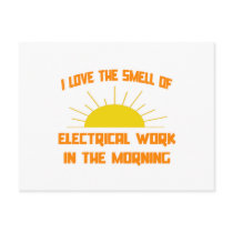 Smell of Electrical Work in the Morning