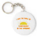 Smell of Gynecology in the Morning keychains