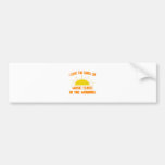 Smell of Music Class in the Morning Bumper Stickers