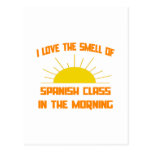 Smell of Spanish Class in the Morning Post Cards