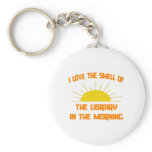 Smell of The Library in the Morning keychains