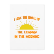 Smell of The Library in the Morning