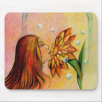 Smell the Beautiful Fragrance Mousepad mousepads