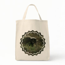 Smelly Skunk Grocery Tote Bag