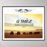 Smile - A Light In The Window of the Soul Poster