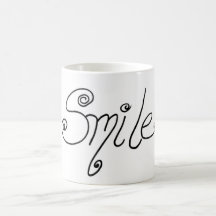 smile coffee mug