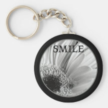 Smile - Gerber Daisy Keychain
