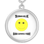 Smile God Loves You Necklaces
