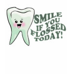 Smile If You Flossed Today t-shirts