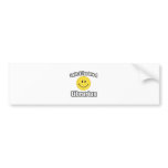 Smile If You Love a Librarian Bumper Stickers