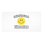 Smile If You Love a Librarian Photo Card Template