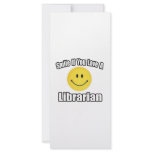 Smile If You Love a Librarian rack cards