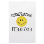 Smile If You Love a Librarian stationery