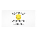Smile If You Love A Mechanical Engineer Photo Card Template