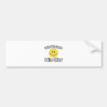 Smile If You Love a Police Officer Bumper Sticker