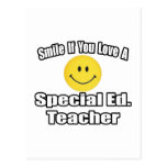 Smile If You Love A Special Ed. Teacher Post Card