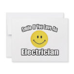 Smile If You Love an Electrician invitations