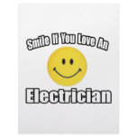 Smile If You Love an Electrician letterhead