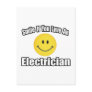 Smile If You Love an Electrician Postcard