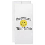 Smile If You Love an Electrician Personalized Rack Card