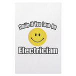 Smile If You Love an Electrician stationery