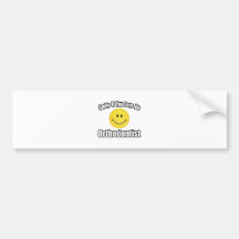 Smile If You Love an Orthodontist Bumper Sticker