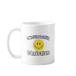 Smile If You Love Being Christian Mugs