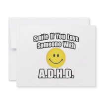 Smile If You Love Someone With A.D.H.D