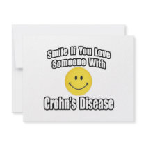 Smile If You Love Someone With Crohn's Disease