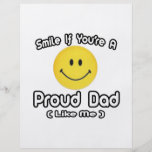 Smile If You're a Proud Dad (Like Me) Flyer