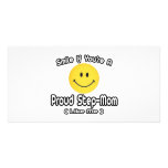 Smile If You're a Proud Step-Mom (Like Me) Custom Photo Card