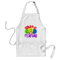 SMILE IT'S CONTAGIOUS APRON