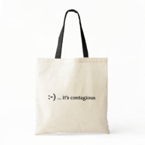 smile...it's contagious bag