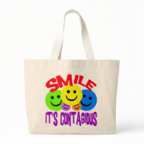 SMILE IT'S CONTAGIOUS BAG