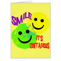 SMILE IT'S CONTAGIOUS CARDS