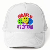 SMILE IT'S CONTAGIOUS HAT