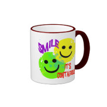 SMILE IT'S CONTAGIOUS MUG