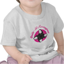 Smile-Its Contagious! Tshirts