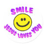 Smile, Jesus Loves You Sticker
