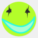 smile like a joker sticker