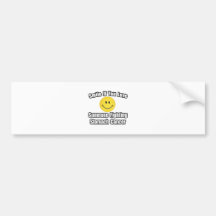 Smile...Love Someone Fighting Stomach Cancer Bumper Sticker